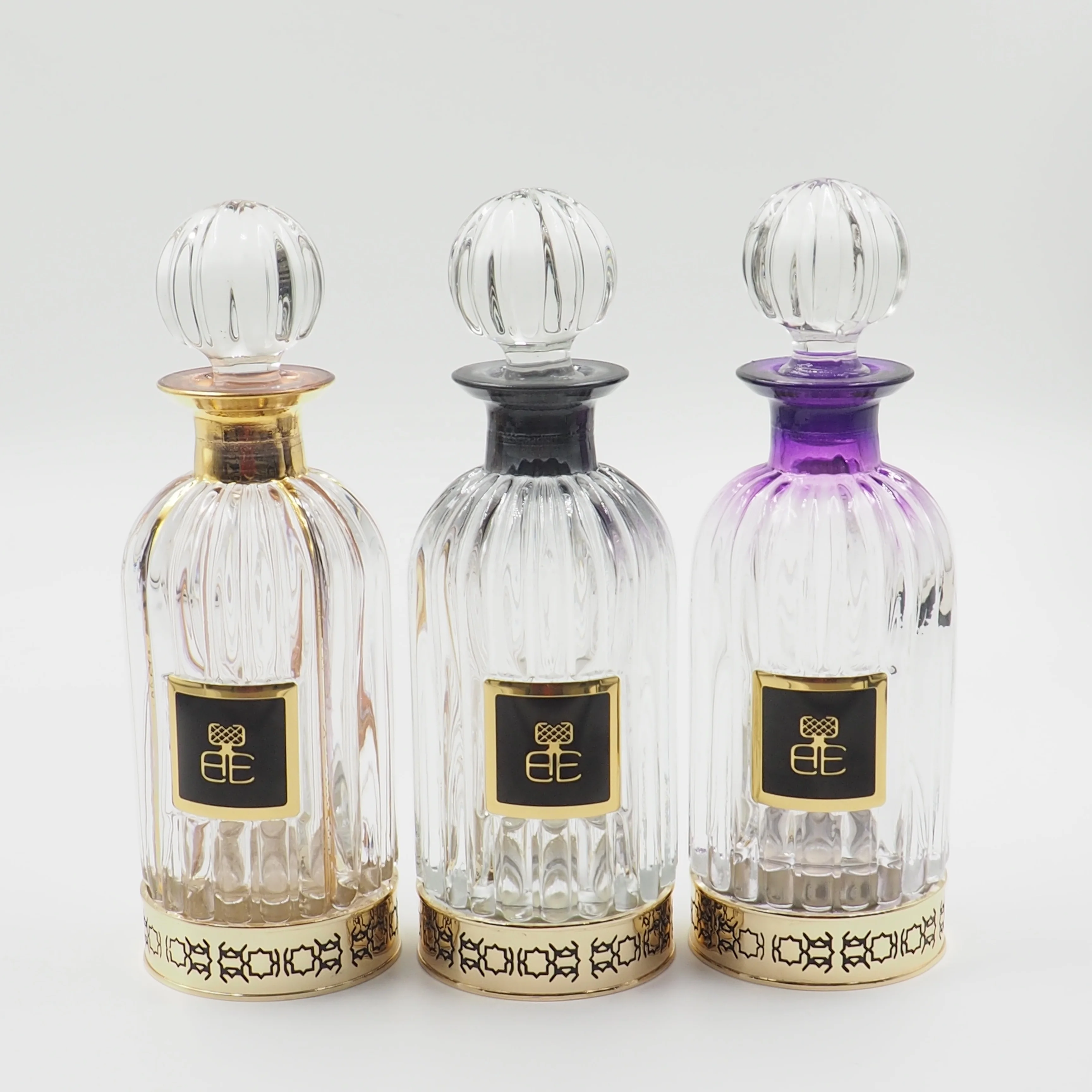 Hot Selling 150ML Golden Painting Colorful High Quality Perfume Decanter