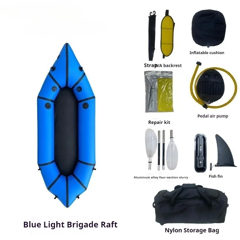 Heavy Duty Cheap Factory Price PVC Inflatable Boat Adventures Packraft for Camping