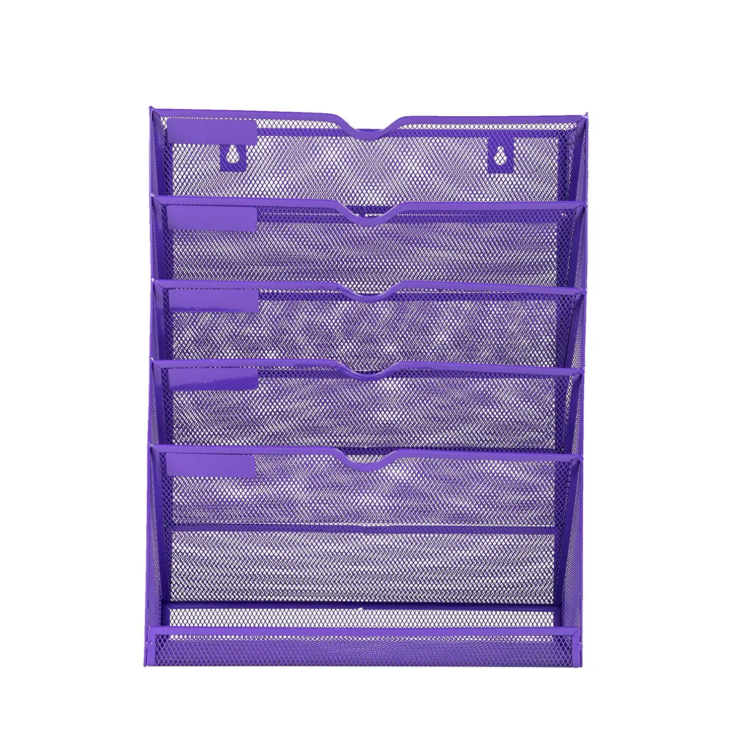 High Quality Metal Mesh Wall File Holder Chinese Factory Best Price Wall Mount Magazine Rack Hanging Mail Organizer Office Use