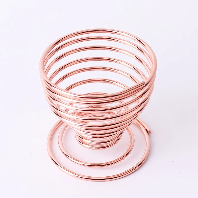 hot sale high quality stainless steel grooming tools makeup sponge holder egg shape sponge puff display stand