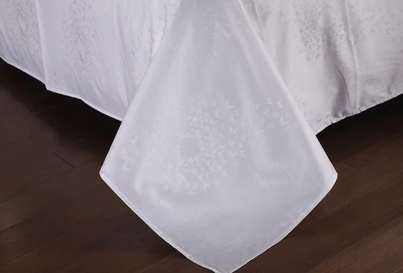 Percale High Quality Super King Size 300T Bed 100% Cotton Bedding Set For Home And Hotel Bedspread Sheet