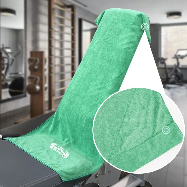 comfortable absorbes sweat quick drying Microfiber Fitness workout towels for men