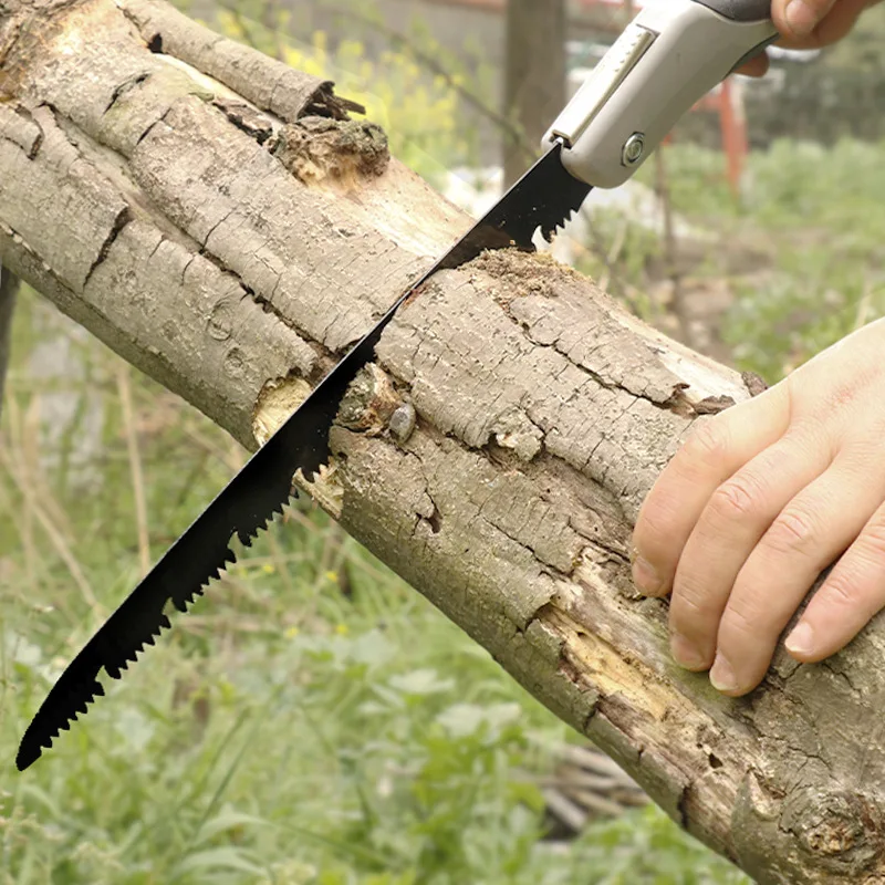 Wood cutting folding hand jog saw outdoor