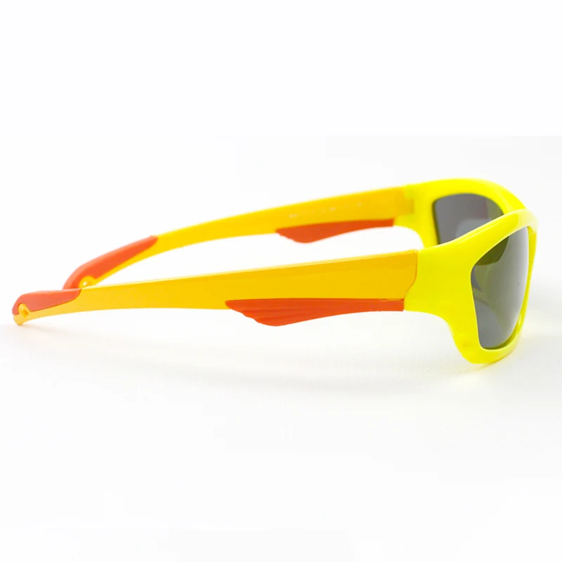 High Quality Sports Boy Sun Glasses Pilot Silicone Frame 2024 Kids Spectacles Resin Children Sunglasses for Kids