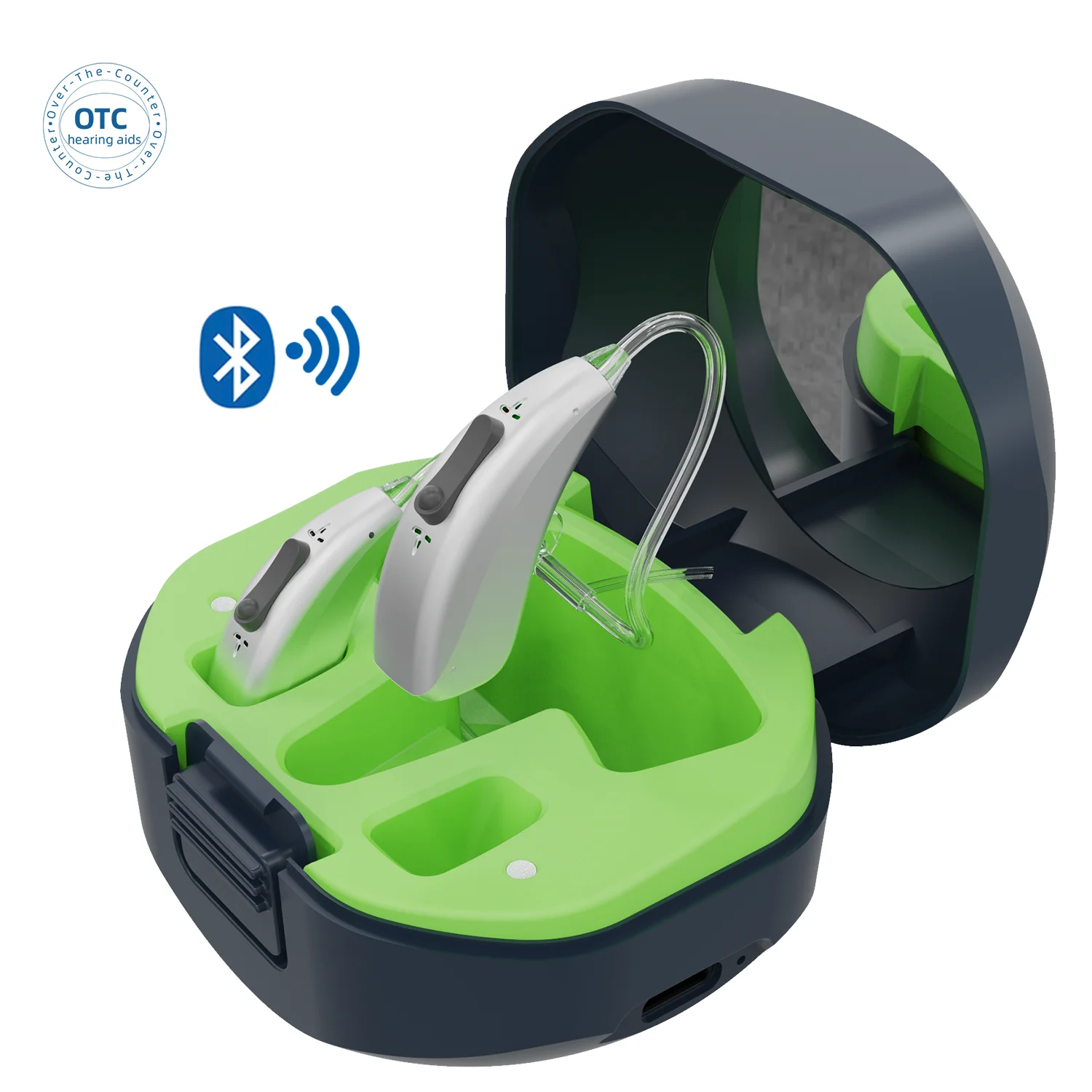 Soroya Ear Audio Service Deaf-Aid Manufacturing BTE Rechargeable Digital Hearing Aids