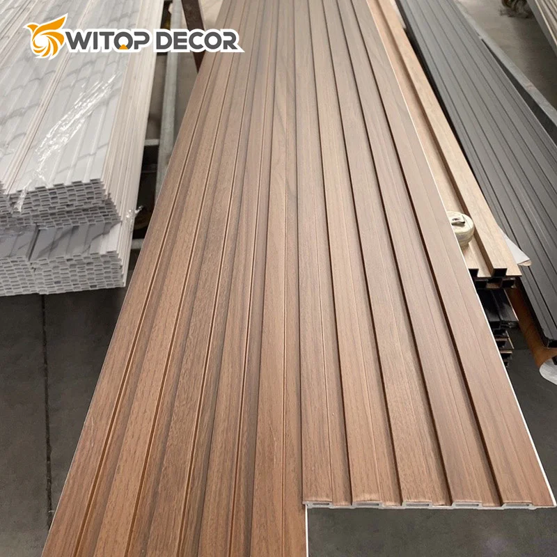 Wholesale Rich Wood Colors Laminated Wpc Panels For Wall Coating