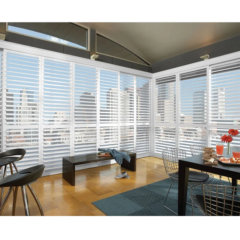 Good price california shutters pvc materials pvc window shutter blinds