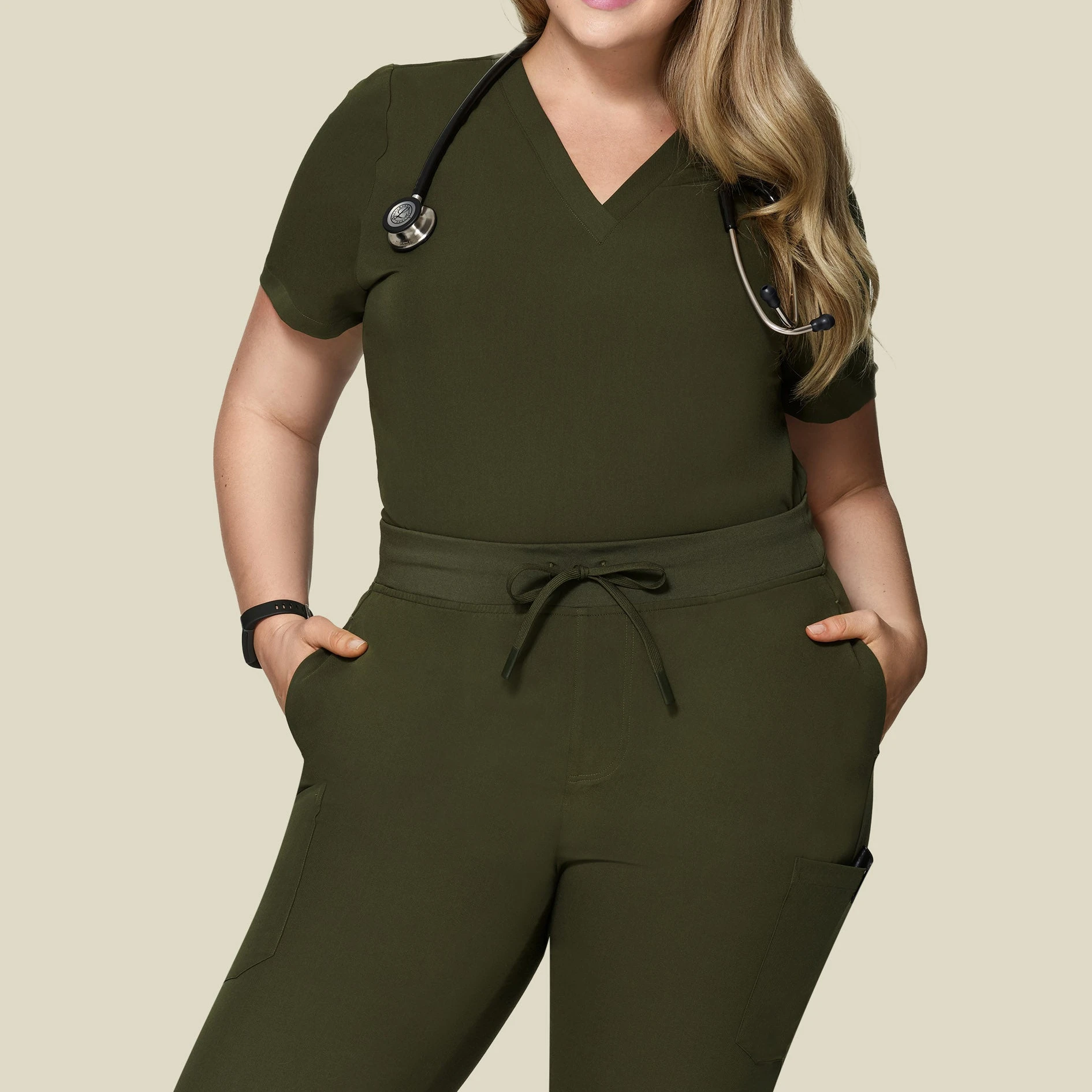 Hot Sale Anti Wrinkle Washable Soft Fabric Nurse Scrubs Hospital Uniform Medical Scrubs Women Jogger Scrubs Sets Pair