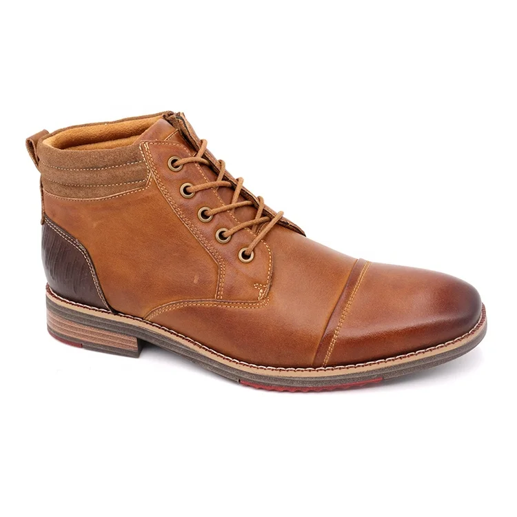 Latest arrival factory price classic style hard-wearing half boots for men shoes
