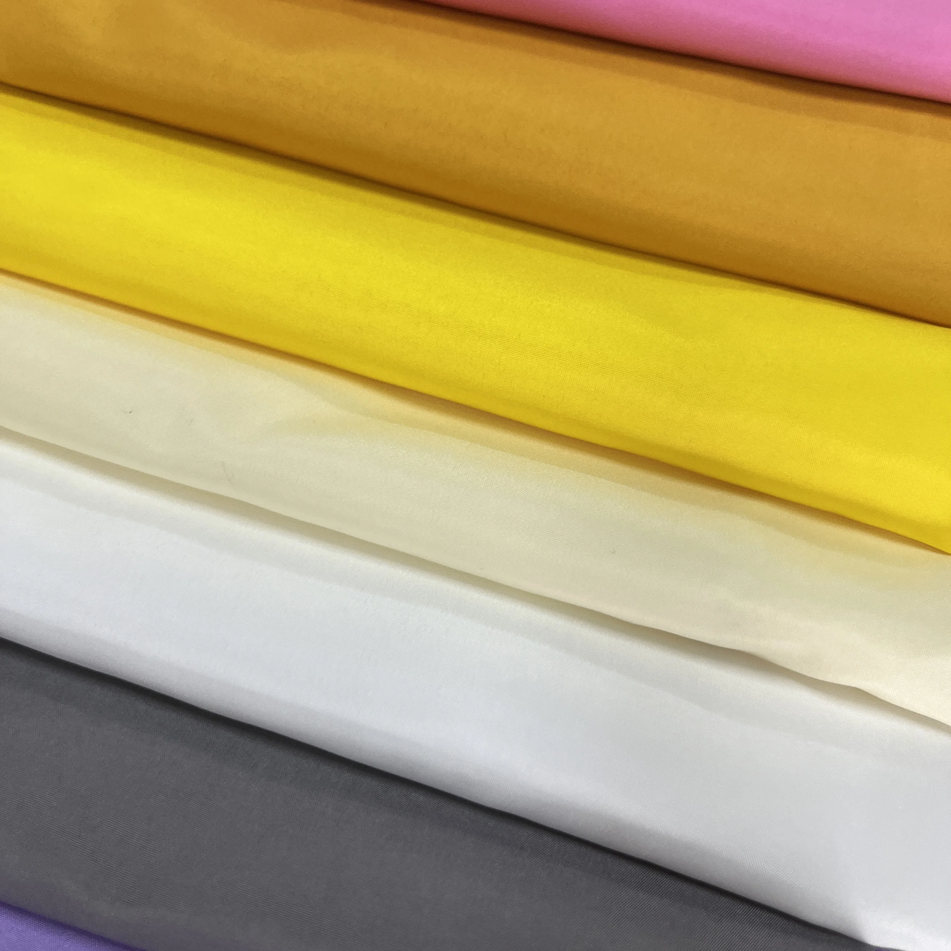 Factory Outlet pongee waterproof fabric 100% polyester pongee fabric For Mattress Fabrics For Pillow Cover For Bed