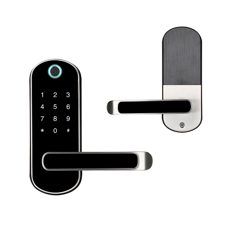 Good Quality Tuya TT Lock Mobile APP Wifi Smart Card Door Lock Remote Control Digital Fingerprint Door Hotel Lock