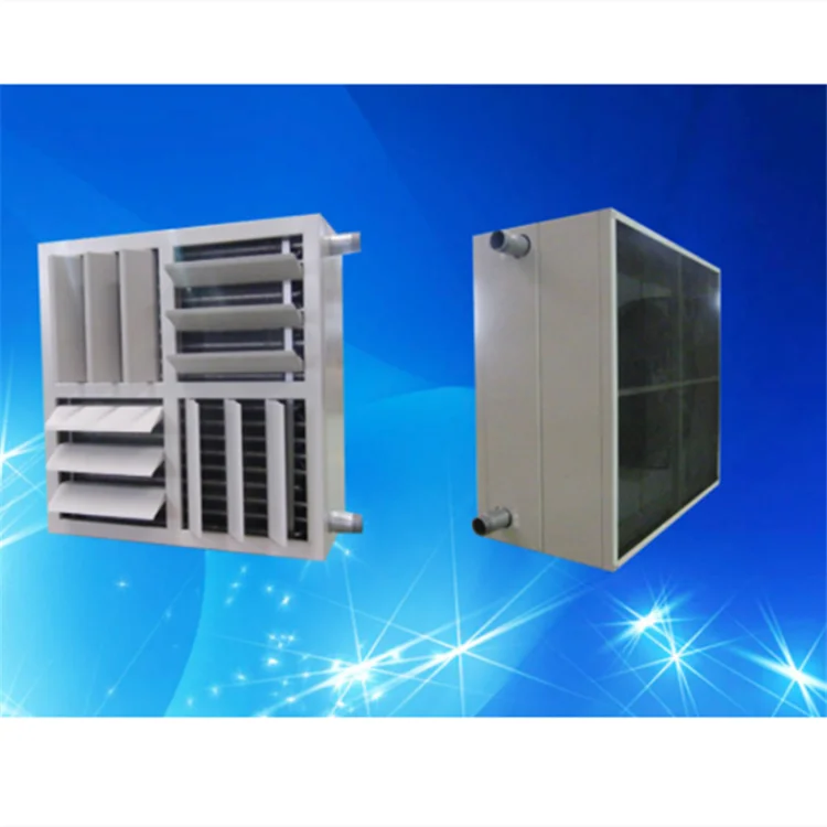 DNF series industrial heaters, four-way air supply ceiling water heaters for factories, warehouses and shopping malls