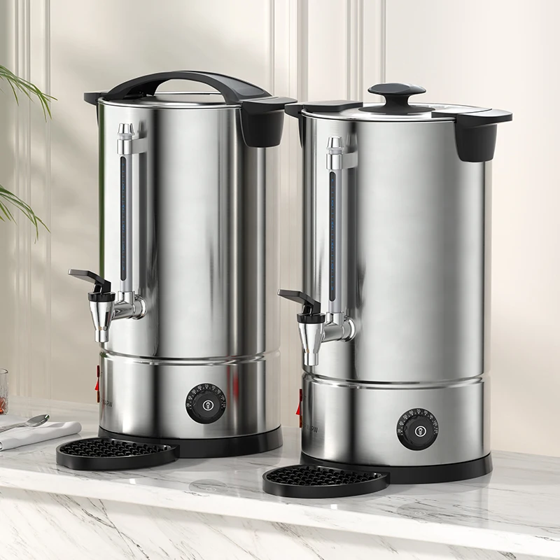 YINGTAI 8L Commercial Coffee Urn Maker Hot Beverage Dispenser Hot Water Urn