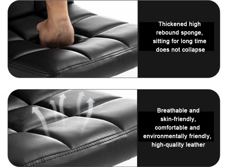 Adjustable Leather Bar Stool with Footrest Hot Sale Short Back Swivel Metal luxury Mexico Kitchen Style Packing Furniture Color