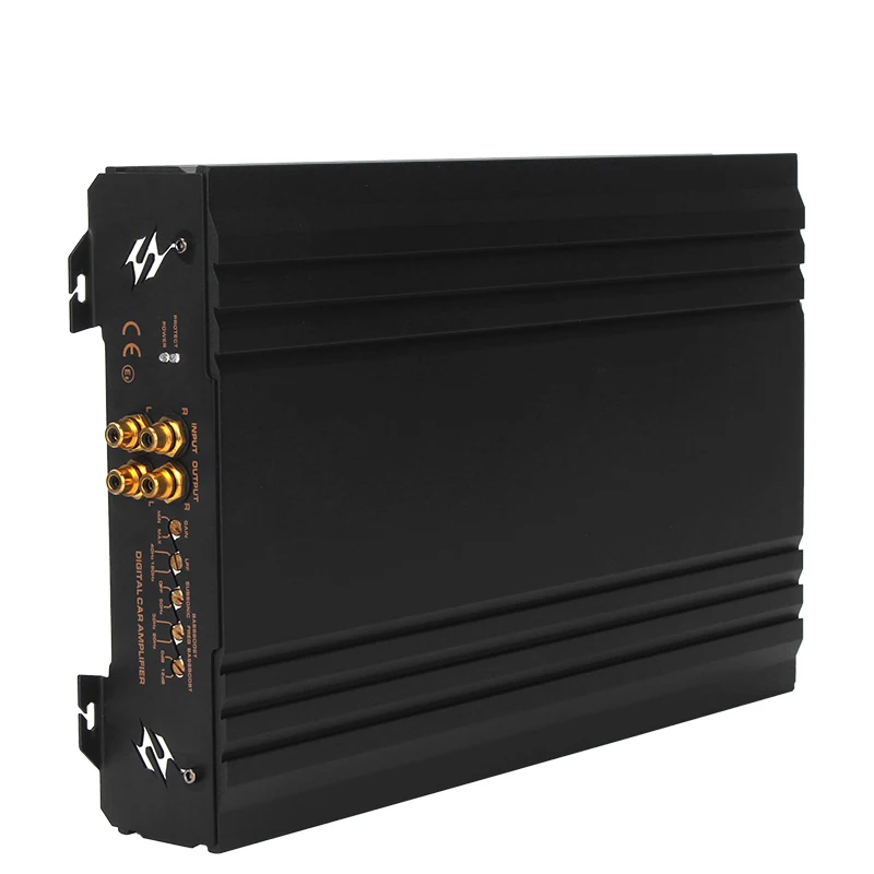 1500W High-Power Car Audio Amplifier Competition Class D Mono Block 1 Channel Combination Speaker