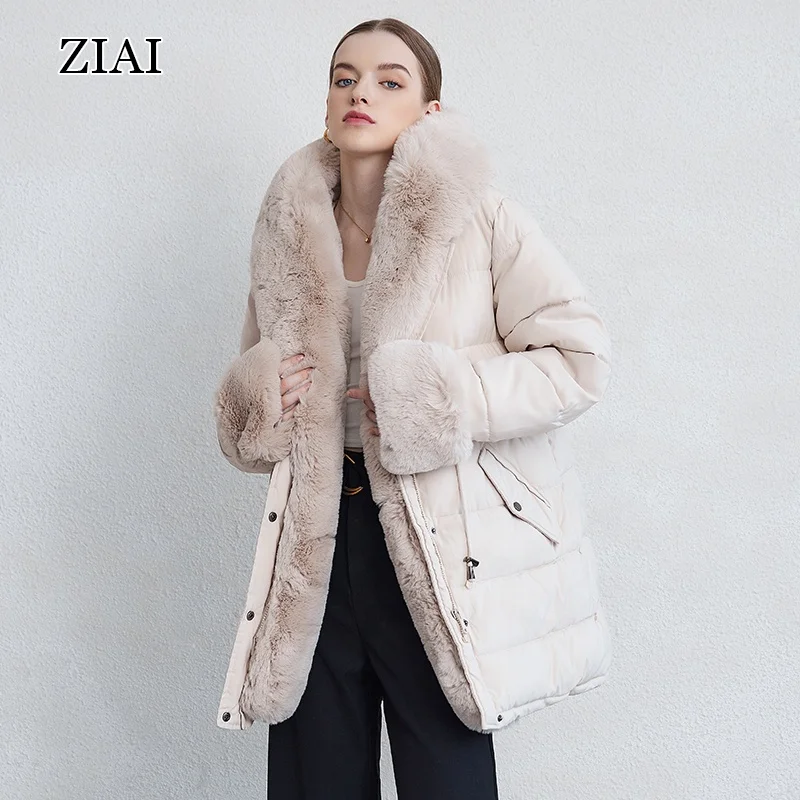 Fashion Warm Shiny Padded Puffer Jacket Black Short Women Quilted Coat Puffer coat with big fur hood ladies winter jackets