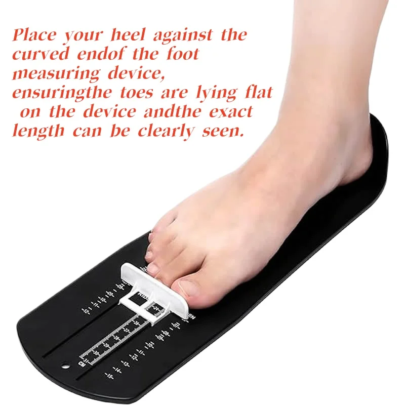 Shoe Sizer Foot Measurement Device for Shoe Feet Measuring Ruler Sizer for Adults Men Women