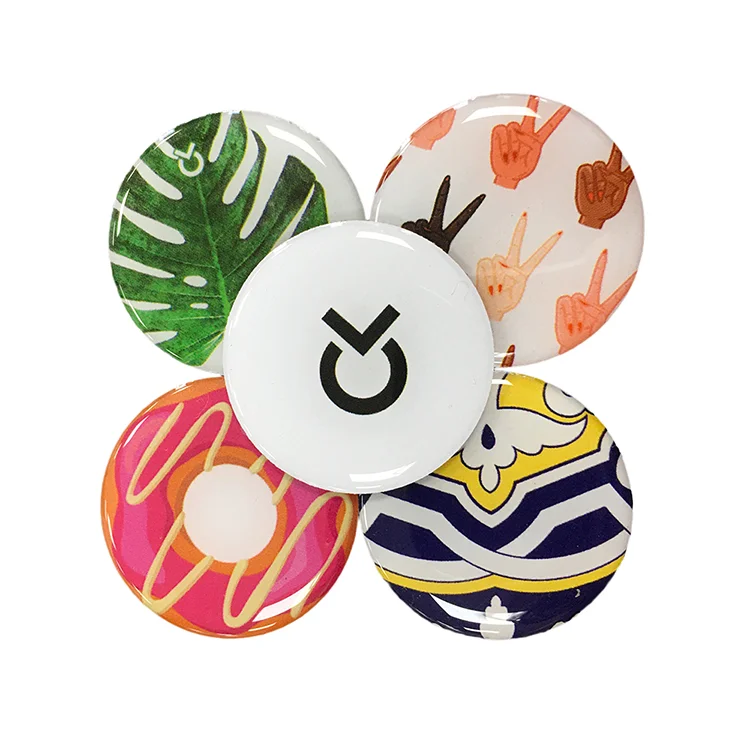 Free Samples Customized Size Logo Printing 13.56mhz Ntag 215 Rfid Nfc Tag Sticker For Social Media