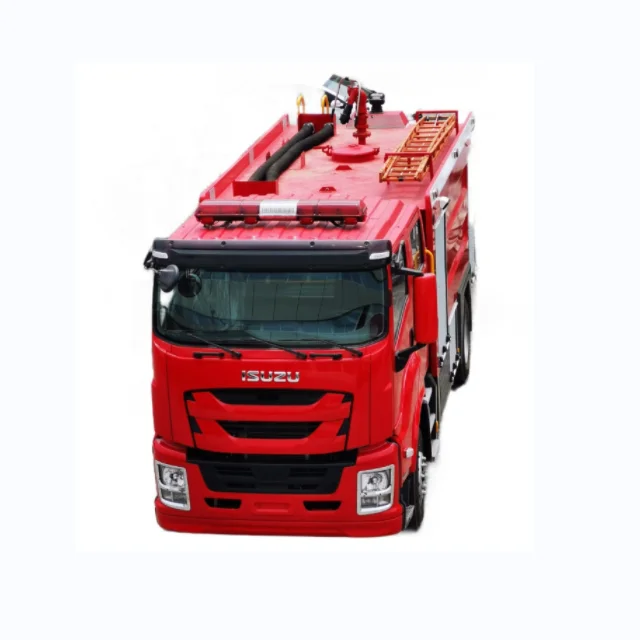 ISUZU GIGA 4x2 6000-7000L 240hp VC61 2-рядный 4-дверный пожарный грузовик