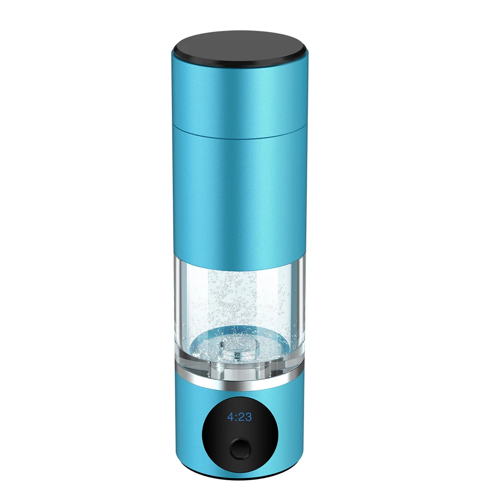 Suyzeko Portable 5000ppb Water Ionizer Hydrogen and Oxygen Separation New Technology SPE PEM Hydrogen Rich Water Bottle
