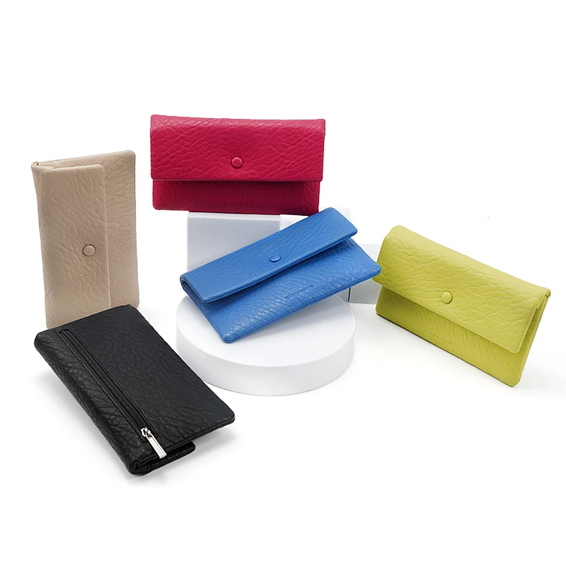 folder soft leather   Fashion women wallet Beautiful card holder Elegant purse clutch coin purse PU wallet