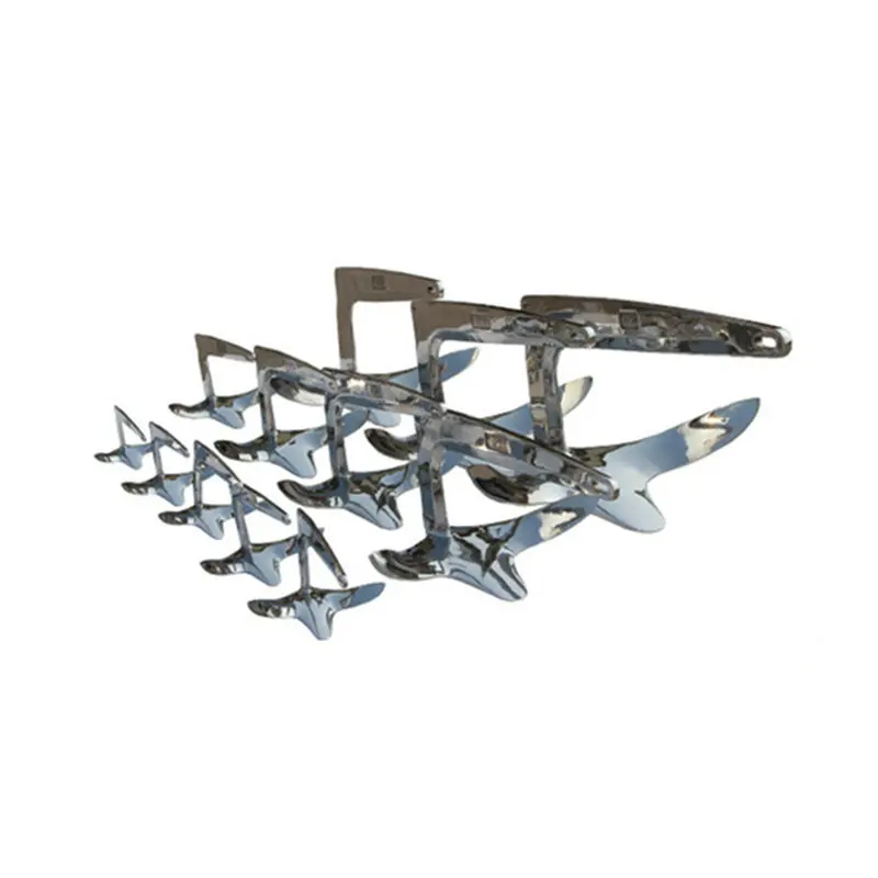 316 якоря для зеркальной полировки из нержавеющей стали, якорь для лодки 35 кг