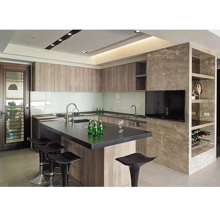 Ideal 9123 cover cabinets cuisine&maison kitchen cabinet black designs modern from china