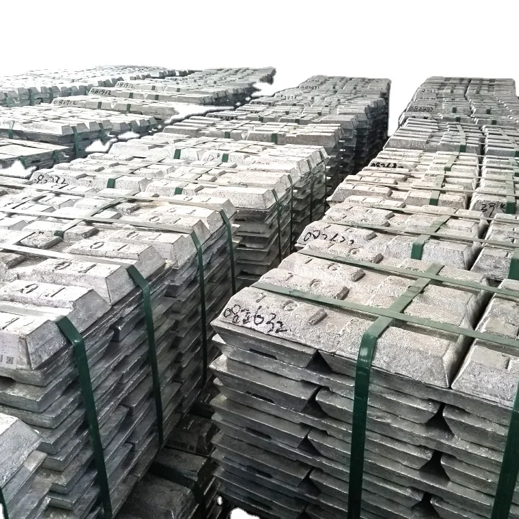 Высококачественные цинковые слитки 99.99% 99.995% по оптовой цене из Китая