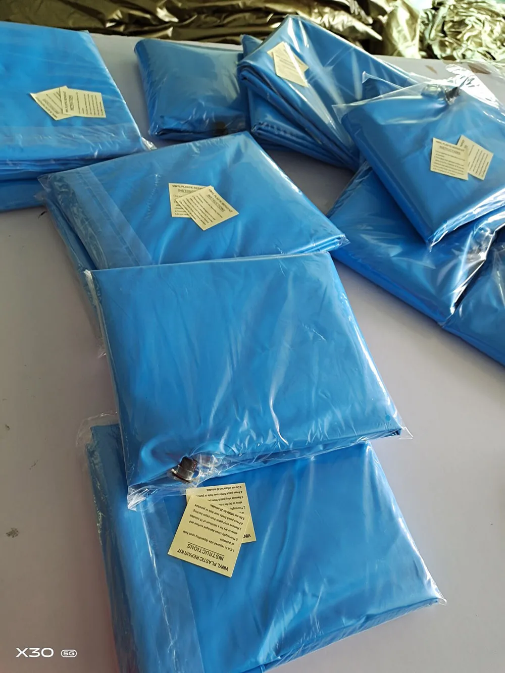 Factory price customized PVC inflatable  Winter  pillow for swimming pool