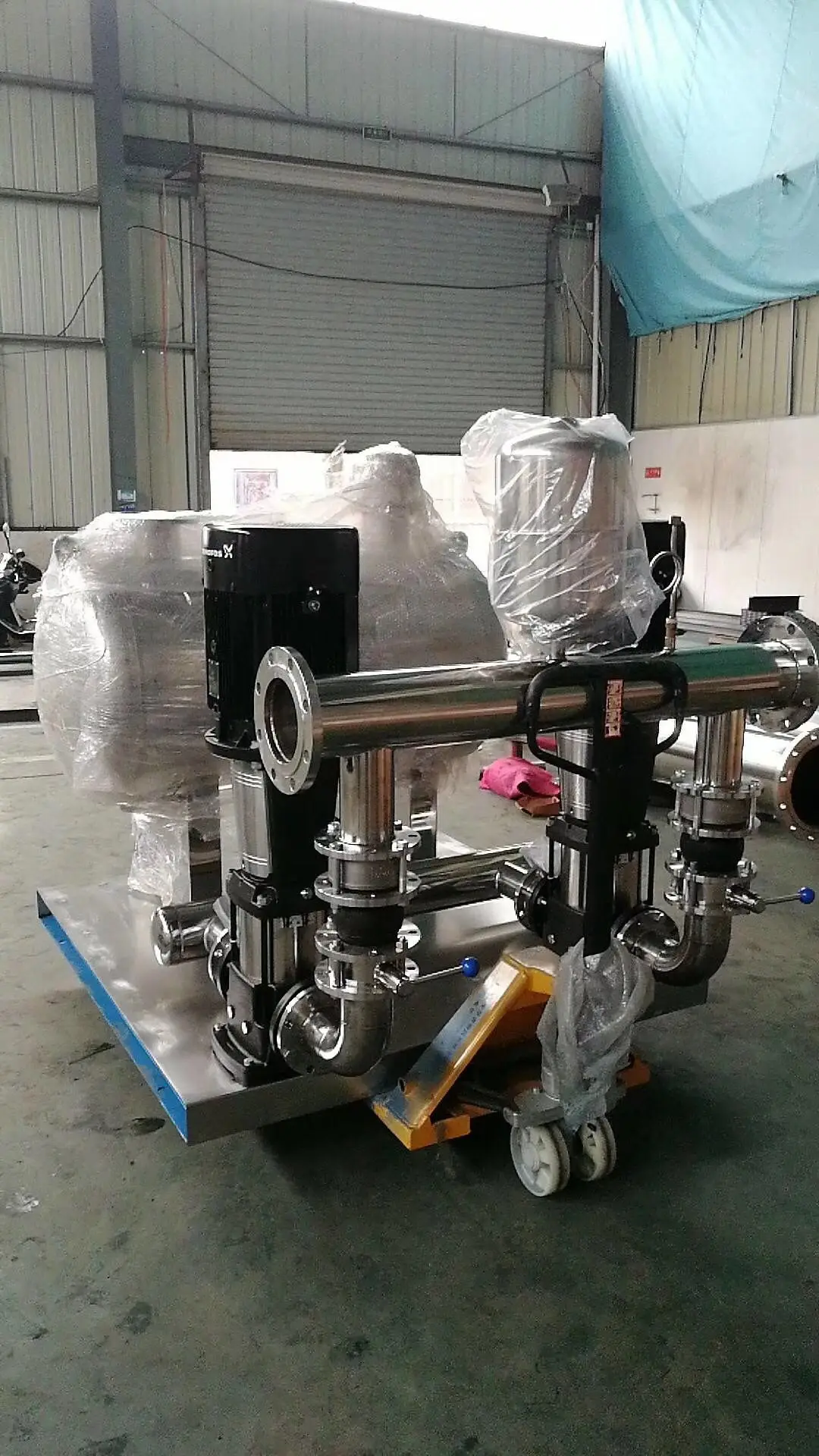 vertical multistage centrifugal constant pressure transfer lift water booster pump set water pressure pump sets