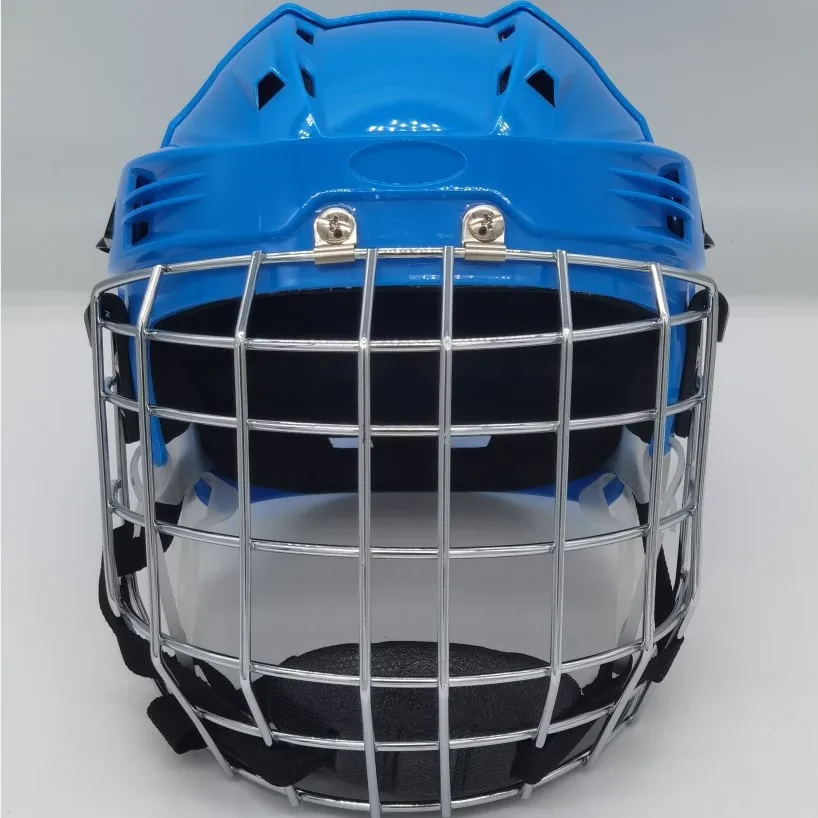 Wholesale customized Ice Hockey Helmet for Adult Children Kids OEM ODM hockey  helmet protection cascos de hockey casque de