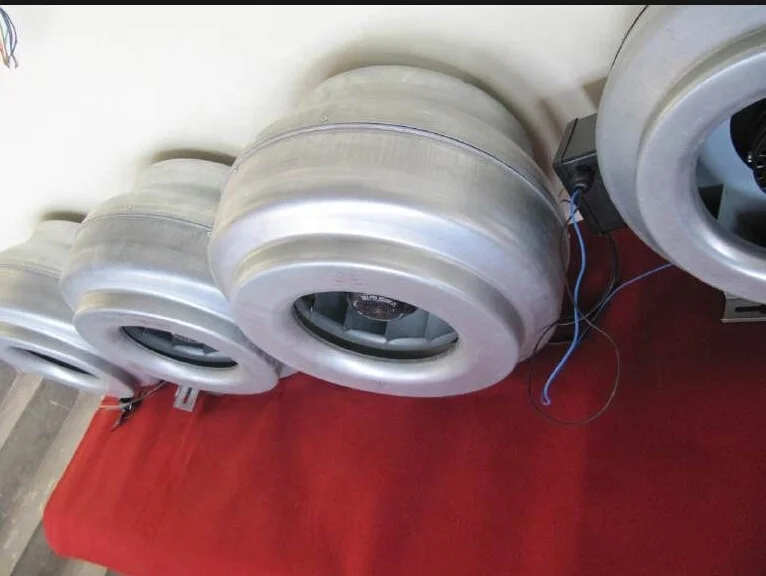 GDF Inline duct centrifugal fan for pipe gas exhaust