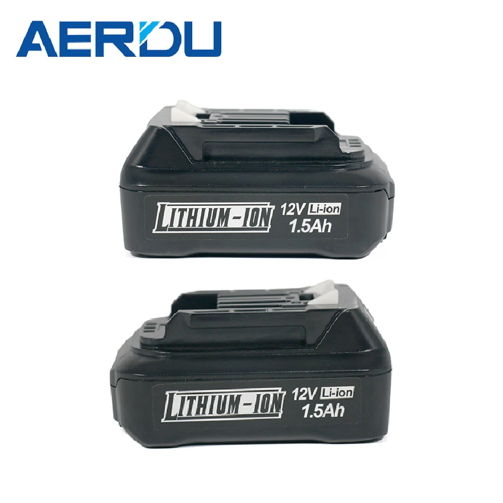 OEM/ODM Certified 12V 1500mAh Li-Ion Replacement Battery 1.5Ah with LED Indicator for Makita 11.1V Tool Batteries