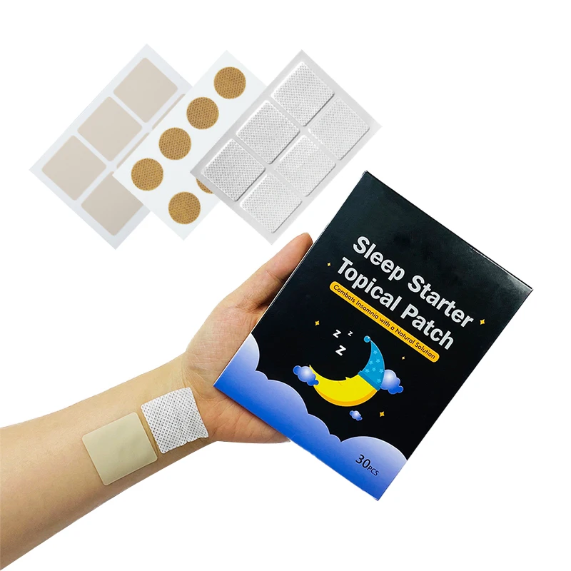 Natural herbal topical aromatherapy children adult stress relief vitamin improve sleep patches