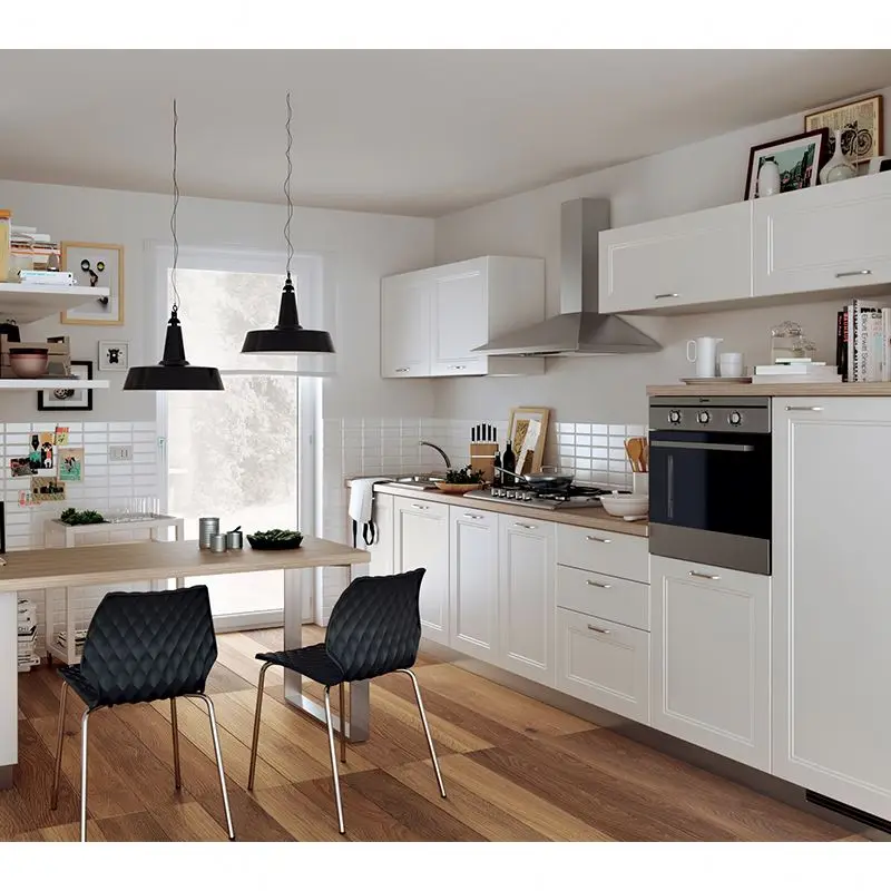 European Modern Wood Metallic Kitchen Furniture Pvc Bath Cabinets Cabinet