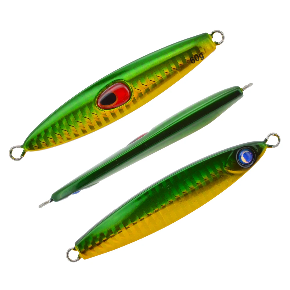 JIGGINGSOUL-RTS-191-28g 45g 60g 80g Sea fishing lures Metal Jig GT trevally Spanish Barracuda Sea bass Mackerel Artificial bait