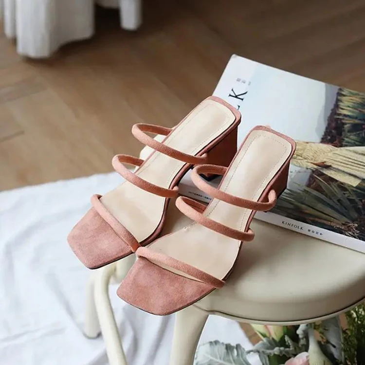 Яркие цвета, женские туфли на высоком каблуке, подошва, верхние тапочки, сандалии, ремешок