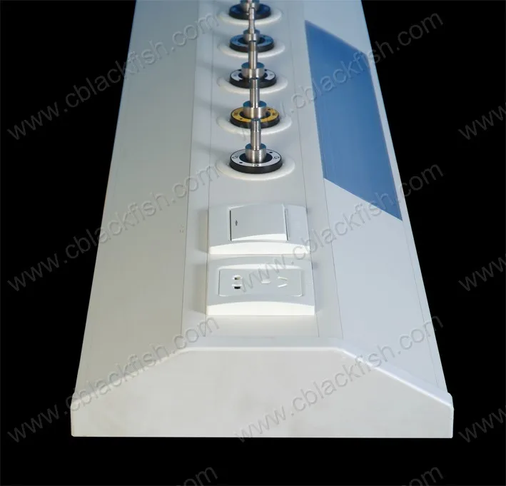 Customized Length Aluminum Alloy Bed Medical Gas Head Unit bedhead headboard For Hospital Ward ICU