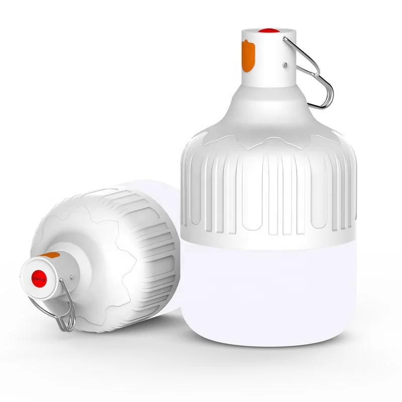 Переносная пластиковая USB лампа для палатки, складских и пикников, 30/60/90 Вт