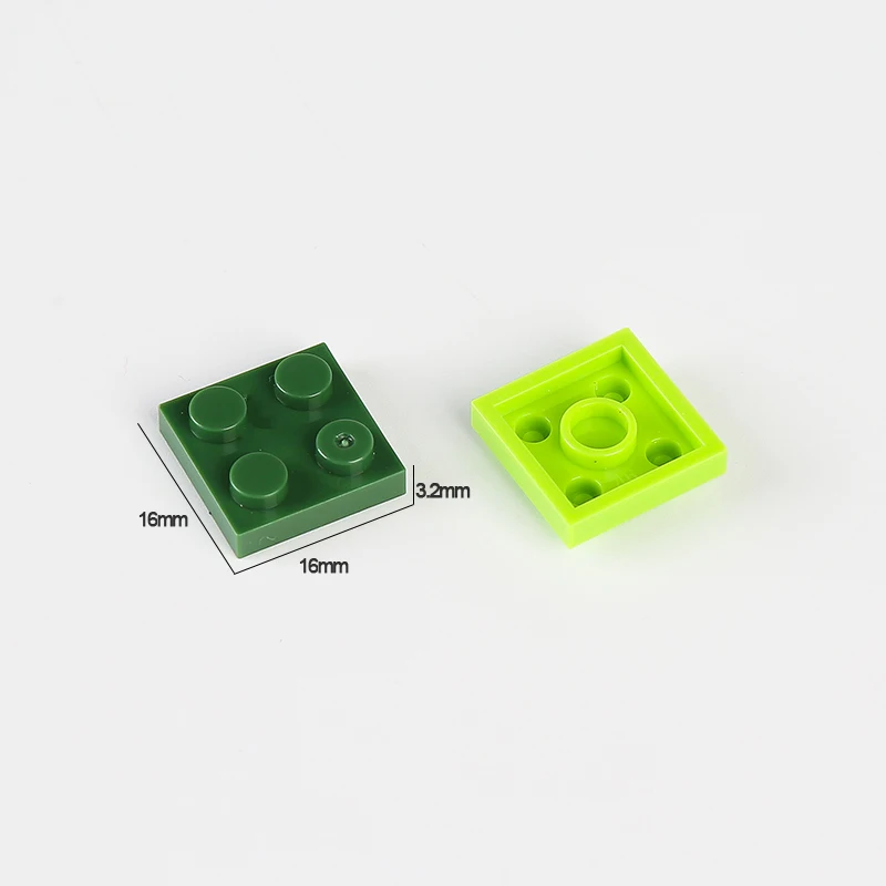  WOMA TOYS AliExpress hot selling Compatible major brands Building Blocks Toys For Kids DIY Small bricks 2*2 palte
