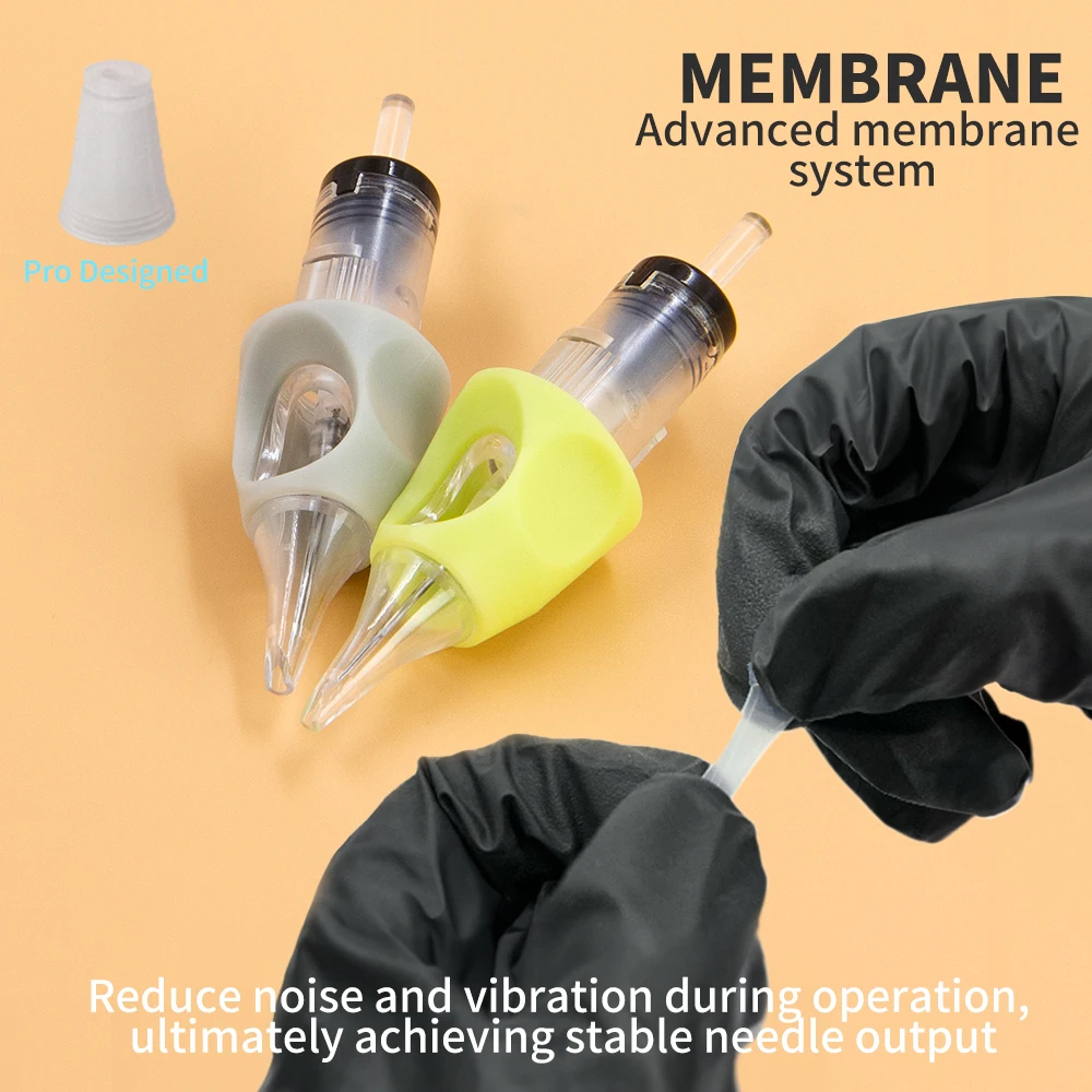 New Source Factory Wholesale Tattoo Needles Cartridge Membrane Sealed Tattoo Needles Permanent Makeup Tattoo Cartridge Needle