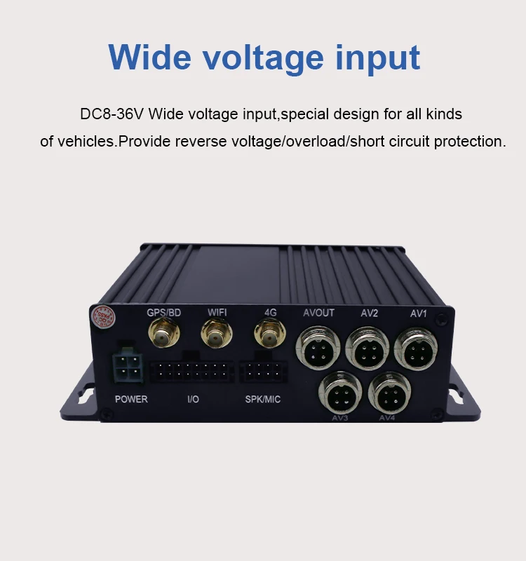 2022 Новая фабрика 4ch 720p Мобильный Dvr 4g Wifi Gps Mdvr с автомобильным автобусом грузовиком автомобилем камера Регистратор