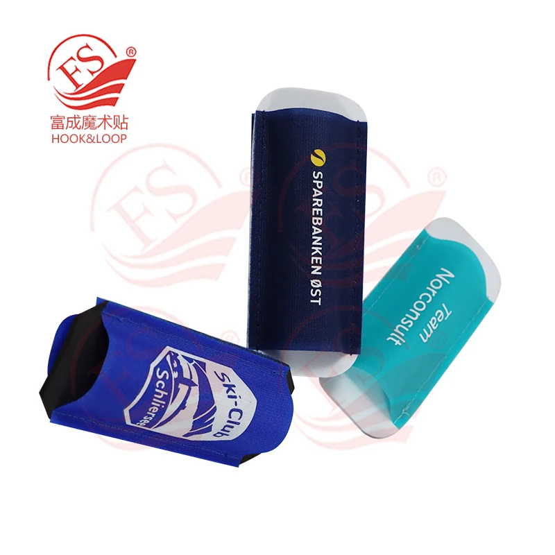 Popular Custom logo 55*135mm Cross Country Race Ski Holder Sleeve Strap With Logo