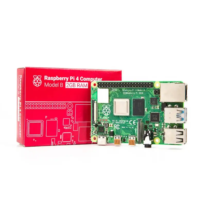 Raspberry Pi 4 generation Raspberry Pi 4B 2GB dual-band WIFI 5.0 dual display output Made in UK