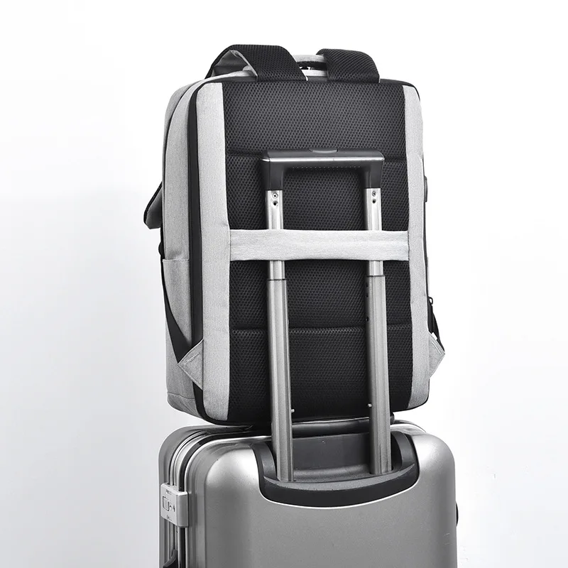 New 17 inch backpack for men, large capacity Dell Alien Game Laptop Case, expandable backpack