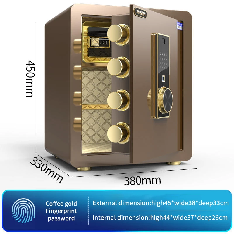 Manufactory Direct Sale Home Safe Locker Custom Safe Box For Sale