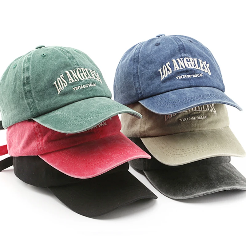 Wholesale Cotton Baseball Cap for Men and Women Fashion Embroidery Hat Cotton Soft Top Caps Casual Retro Snapback Hats