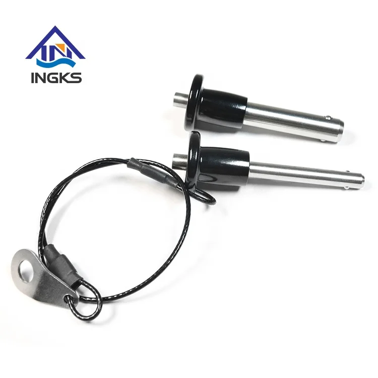 Stainless Steel 304 316 Carbon Steel Standard Metric Inch Button Quick Release Pin