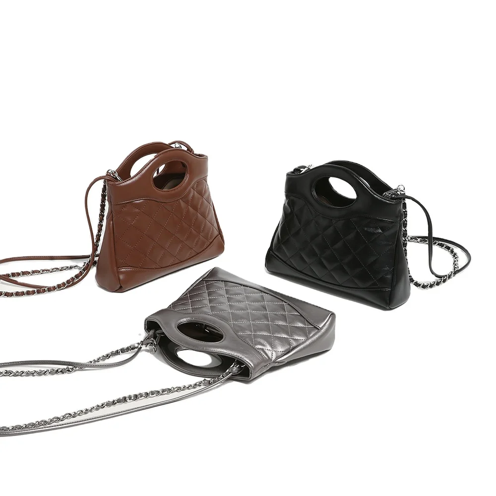 Shoulder Bag New Fashionable Fashion Handbags Women Bags Temperament Designer Pu Leather Ladies Luxury Ladys Bag Letter 4 Colors