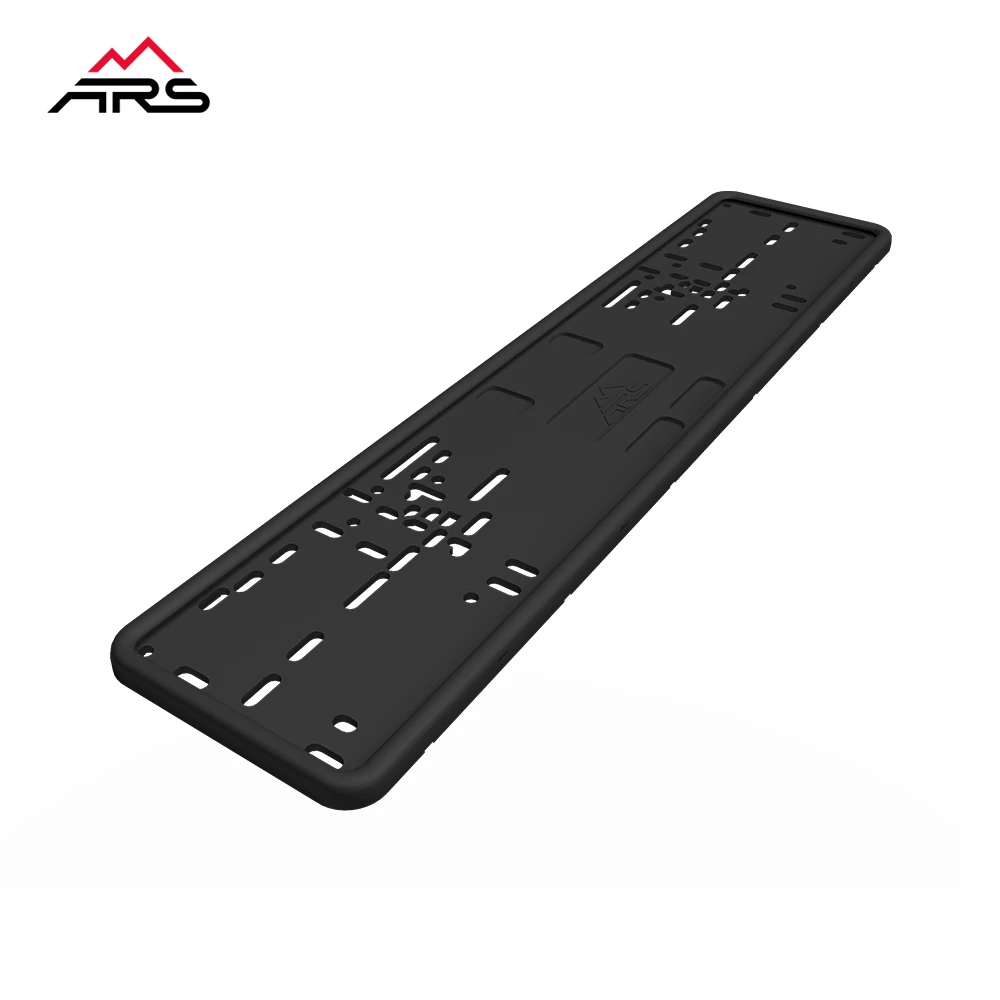 
Black Silicone License Plate Frame, Rain-Proof, Anti-Rust and Anti-Rattle for Car Plate Frame 